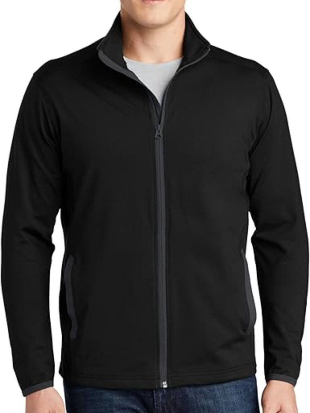 MEN'S Sport Stretch Full Zip Jacket- MENS Med.